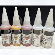 Marabu ALCOHOL INKS Metallic Rainbow 0.67oz Lot of 5