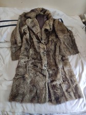 Real Beaver Skin Vintage Long