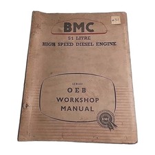 BMC 5.1 High Speed Diesel Engine OEB Workshop Manual Book