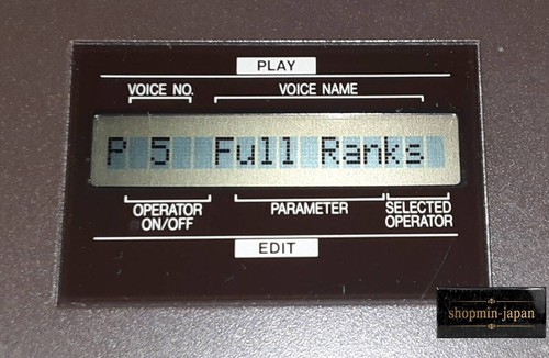 Yamaha dx27 lcd display - yamaha,