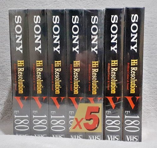 Sony blank vhs - x,