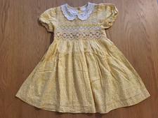 Next Smocked Dress Girls 2-3