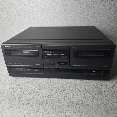 Aiwa w909 double - double, cassette