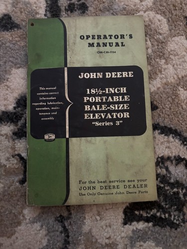 John deere inch bale - inch,