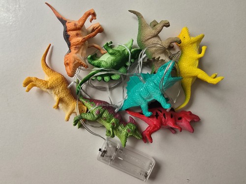 Dinosaur string lights battery - string,
