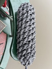 1 x LARGE BLACK ROPE SIDE FENDER FOR NARROWBOAT, WIDEBEAM OR BARGE, BOAT,