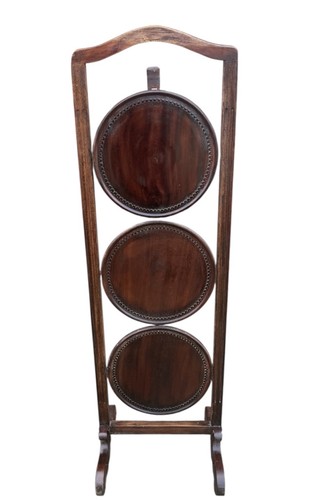 Antique wooden tiered - wooden,