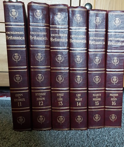 Britannica encyclopedia set - encyclopedia,