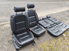 AUDI A3 8P SEAT FULL SET BLACK
