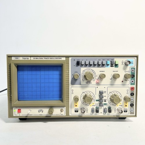 Harris 25mhz dual trace - 25mhz,