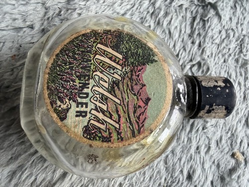Vintage welsh lavender bottle - vintage,