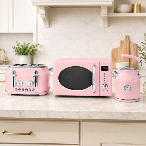 Lovely pink kitchen set - pink,