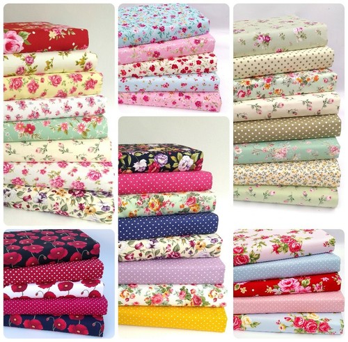100 cotton fabric bundles - fabric,