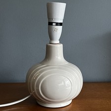 Vintage Hornsea Concept Cream Pottery Lampbase BHS Table Lamp
