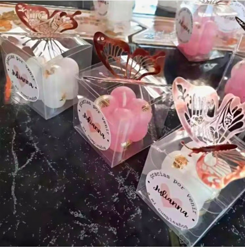 Clear gift boxes 5x5x5cm - gift,
