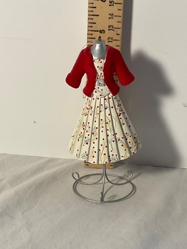 Doll size dress with jacket