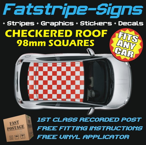 Fit mini checker roof car - fit,