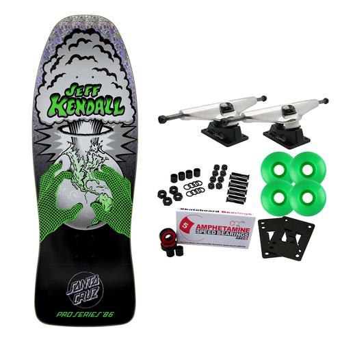 Santa cruz skateboard - santa, complete