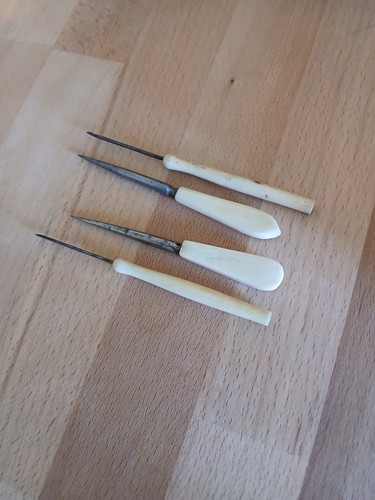 Vintage rug making tools