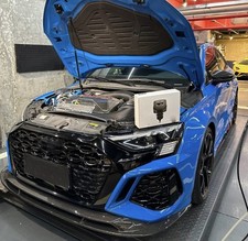  Audi RS3 8Y Saloon 2022-2024 Dry Carbon Fiber Front Bumper splitter AG style