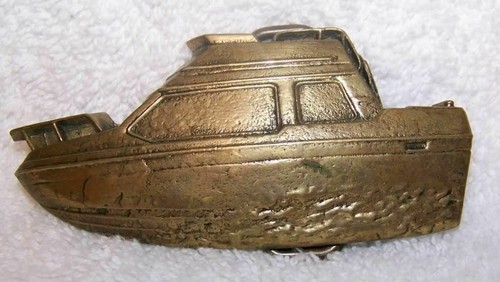 1978 baron brass belt - brass, buckle