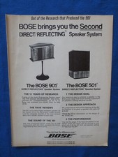 Bose 901 Bose 501 Speakers