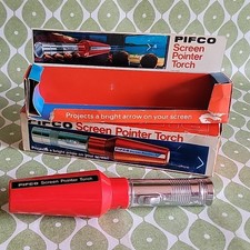 VINTAGE Vintage Retro Pifco Screen Pointer Torch Boxed Retro