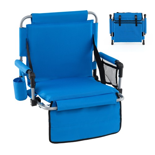 Foldable stadium seat bleacher - foldable,