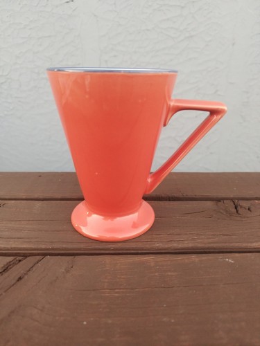 Churchill orange red art - art, deco