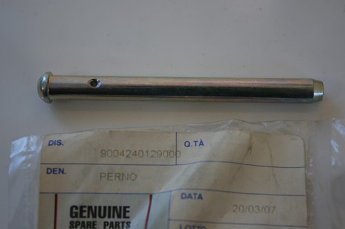 Brake caliper pin brake