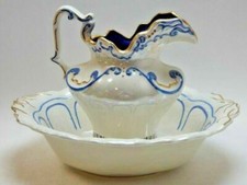 1974 Vintage Lettuce Edge Blue