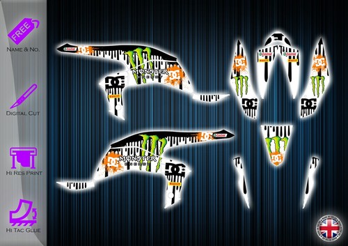 Kawasaki kfx450 stickers - stickers,