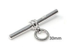 STERLING SILVER SOLID T-BAR