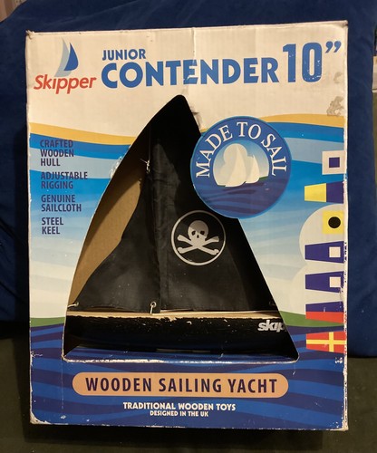 Vintage wooden sailing - , boat
