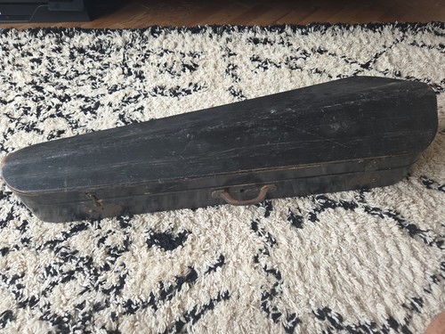 Antique coffin shaped - antique,