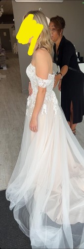 Boho lace wedding dress - boho,