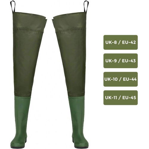 Nylon thigh hip waders - nylon,