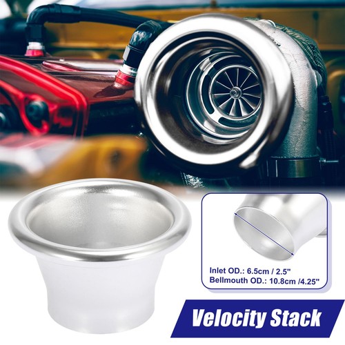 Inlet bellmouth velocity - 2.5",