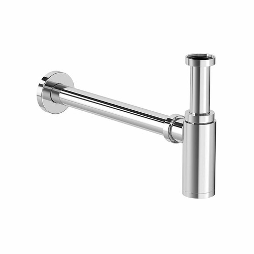 Bottle trap waste chrome - waste,