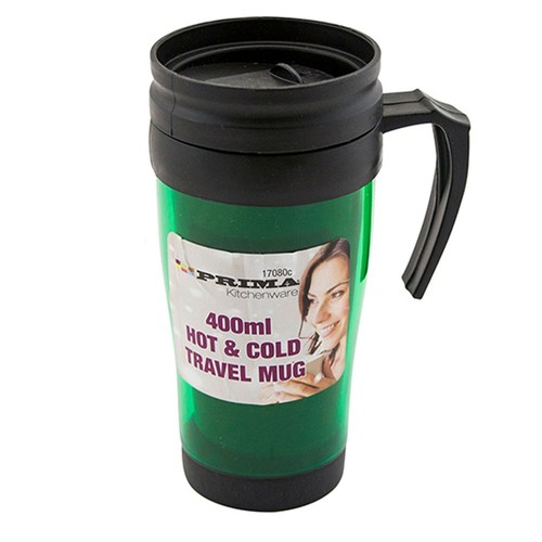 Green thermos travel - green,