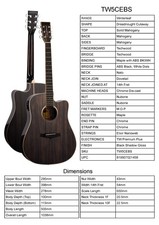 Guitar By Tanglewood, Model