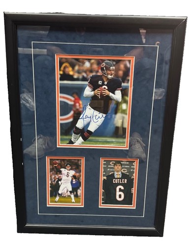 Jay cutler bears signed - cutler, 8x10