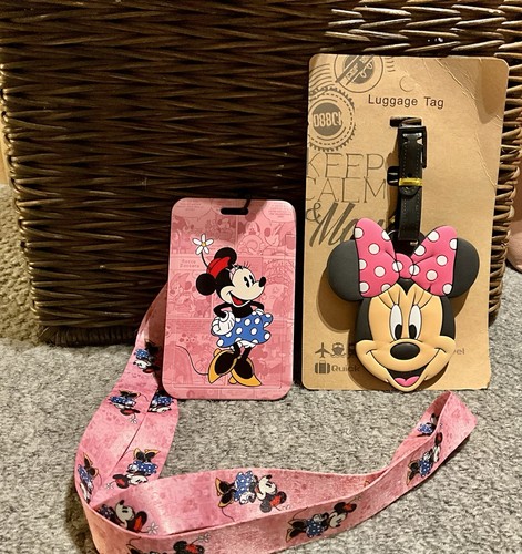 Bnwt minnie mouse - mouse, luggage
