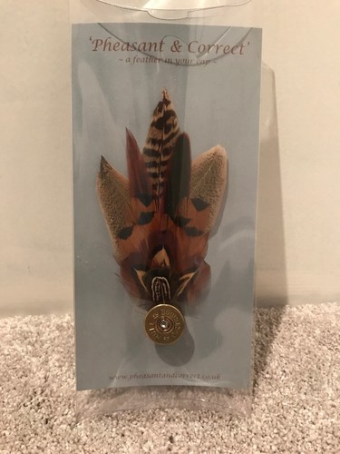 Pheasant brooch rare - brooch, on