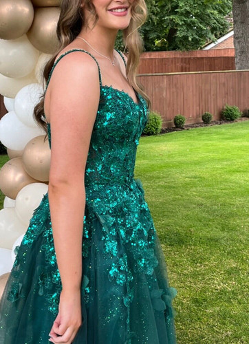 Emerald green mori lee prom - green,