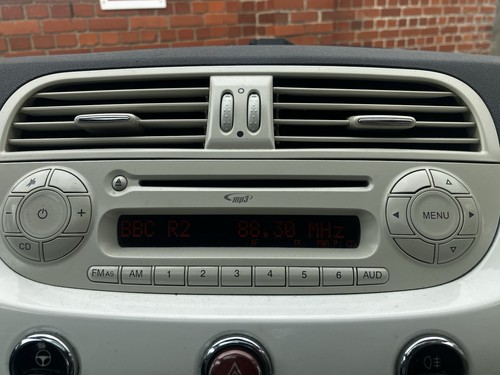 Fiat 500 original radio head - fiat,