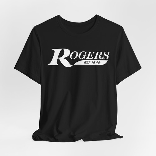 Rogers drums est 1849 logo - drums,