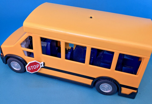 Playmobil yellow school bus - playmobil,