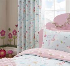 Lined curtains unicorns fairies rainbows girls bedroom pencil pleat CLEARANCE