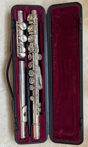 Yamaha concert flute silver - concert,